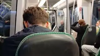 RET Metro Lijn B Richting Nesselande Gerdesiaweg Capelsebrug 13 Maart 2025 5617