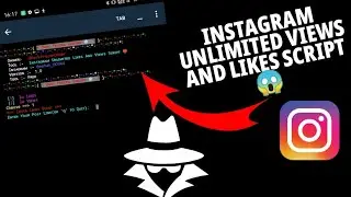 How To Increase Instagram Unlimited Likes And Views Using Python Script 😱| Educational Purpose Only
