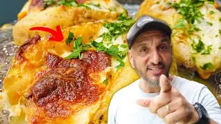 A DELICIOSA BATATA RECHEADA COM BACON ARTESANAL | Receitas baratas | Leandro Moraes