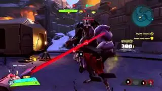 Battleborn - The Renegade: Protect Power Source & Defeat Captain Mancy Rath Solo Gameplay PS4