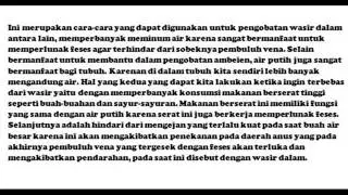 pengobatan wasir dalam