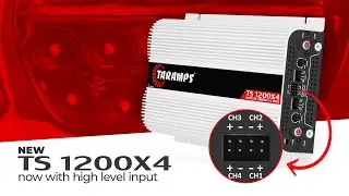Taramps 1200 Watts RMS Automotive Amplifier - Model TS 1200x4
