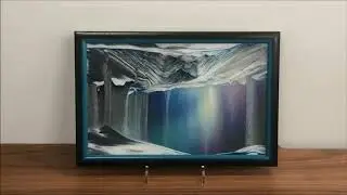 サンドピクチャー「Aurora Borealis」