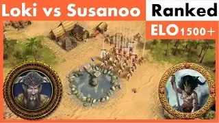 Loki vs Susanoo | 1v1 Ranked | Age of Mythology