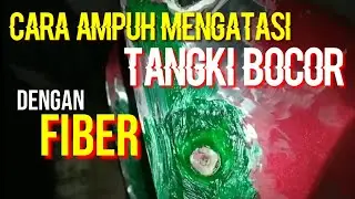 #tangkibocor #tangkimotor #tangkitirev #tangki            Cara mengatasi Tangki bocor | Tangki tiger