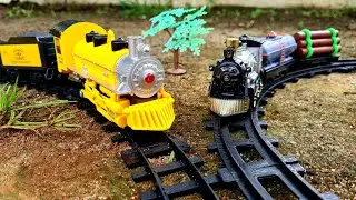Unboxing dan Merakit Mainan Kereta Api Classical Model Train, Kereta Api Classic Express