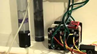 HHO 144 plate 6.0 MMW Hydrogen Generator, Test 3