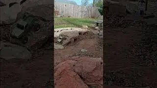 2025/12/27 #ir60 #scx24 #offroad #rccrawler #backyard obstacle #injora