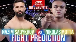 Nazim Sadykhov vs Nikolas Motta UFC Prediction &ndash; Will &lsquo;Black Wolf&rsquo; Defend His Territory?