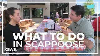 Visiting restaurants and getting outside in Scappoose