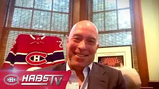Kent Hughes reacts to the 2022 NHL Draft Lottery