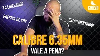 Calibre 6.35 Restrito? Proibido? Pode? | AL&Eacute;M DO GATILHO