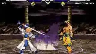 Mugen: KY vs Shadow Dio Plus a bonus fight against Ssj3 Brol