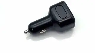 Incarcator auto spion cu tracker GPS cartela SIM 2G ascunsa, AD12 cu incarcare rapida USB dubla