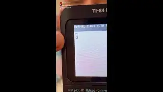 Как быстро набрать дробь на TI-84 Plus CE
