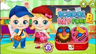 Playing friv games I Mike & Mia 1st day at school