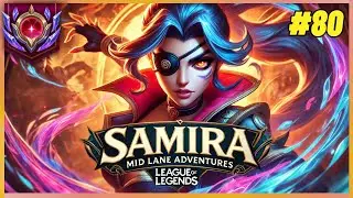Samira Mid Lane Adventures #80 | Ranked Samira Mid vs Diamond Kayle | Smart Rotations! Patch 14.23