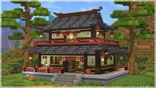 Как построить японский дом || Обучающее видео по Minecraft