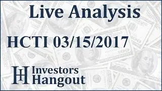 HCTI Stock Live Analysis 03-15-2017