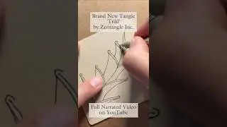 How to Draw Trikl | New Zentangle HQ Tangle