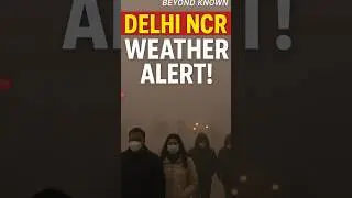 Delhi NCR Weather Alert! Smog + Cold Wave + AQI Very Poor | Sardi Peak par#beyondknown #viralnews