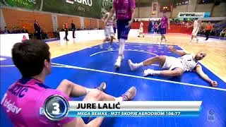 ABA liga: TOP 5 (18. kolo)