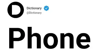 Phone Meaning In English