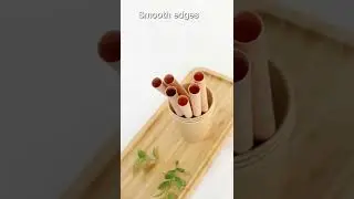 disposable wooden drinking straws