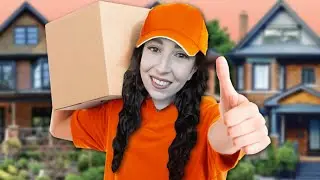 MY NEW JOB!! | Roblox Deliveryman Simulator