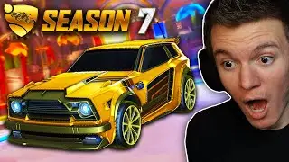 *NEW* GOLD CARS IN ROCKET LEAGUE (SHOWCASE)