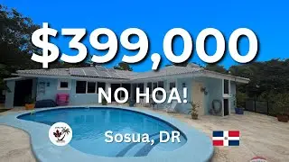 Private Hillside Villa in Dominican Republic | Off-Grid Living $399K