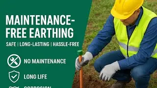 Maintenance free Earthing|chemical Earthing|Copper Electrode Earthing #earthing #earthingsystem