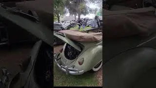 Овальное окно VW &mdash; полностью оригинальная патина!