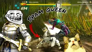 Lawan hampir comeback pakai SPAM Helga😲 - SHADOW FIGHT ARENA