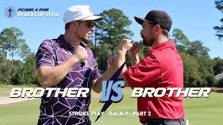 Can little Brother beat big Brother? Part 2 - Stroke Play