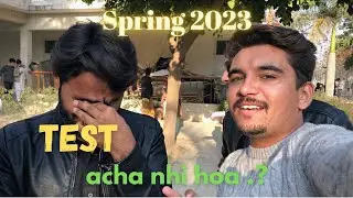 NUML Entry Test Spring 2023 || Vlog