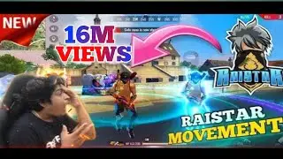Raistar 1v4 cluch in br ||🤯|| raistar india fasted player gamplay || 16M views video in 1 hours||