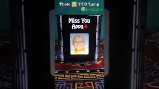 Personalised Stylish Photo LED Light Lamp🏮 || Personalised Gifts🎁 || 360 Gifts || Reels || Shorts
