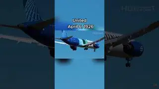 Major airlines and when they were founded.#airplane #cool