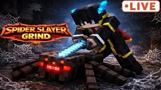 I HATE SPIDERS!!! MINECRAFT HYPIXEL SKYBLOCK