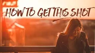Simple Backlit Golden Hour Portrait Photography Tutorial (60 Seconds)