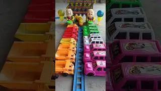 ok mamu #gadiwala cartoon #toys #tractor #truck #bus #train #cartoon #automobile #shorts #ytshorts