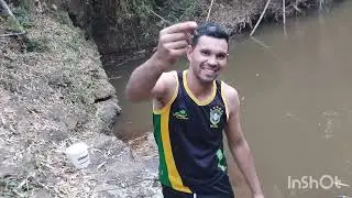 olha o resultado da armadilha de pegar caranguejo saiu até cascudo.