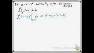 More Double Integrals Practice Problems