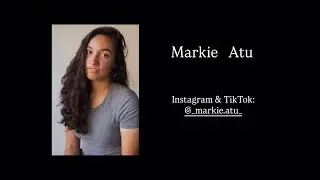 Girl approaches friend before dangerous assignment.. Markie Atu