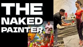 The NAKED Painter Goes Viral Body Paint by Israel SLEPONEART
