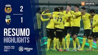 Highlights | Resumo: Rio Ave 2-1 SC Farense (Taça da Liga 22/23 - Fase 1 - Jornada 3)