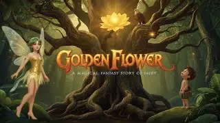 Golden Flower | A Magical Jungle Adventure Story | Fairy and Boy Urdu Hindi Story