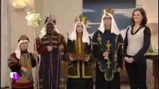 Die Sternsinger der Pfarre Maria Treu 2014 im TV