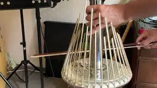 Amazing musical instrument -  Interstellar Waterphone